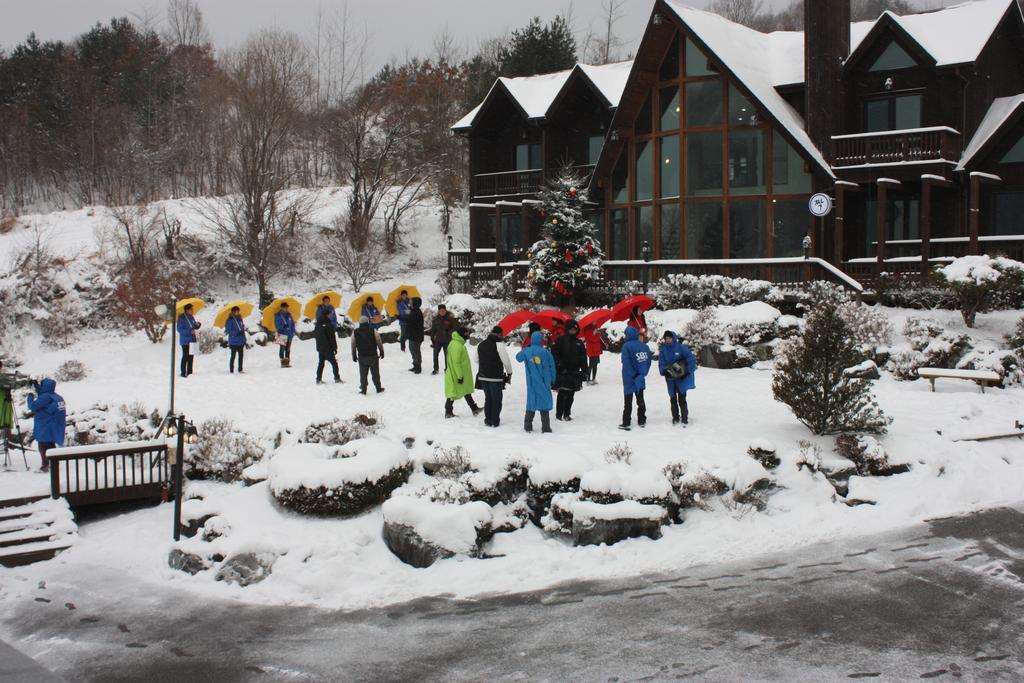 Chalet Resort Pyeongchang Luaran gambar
